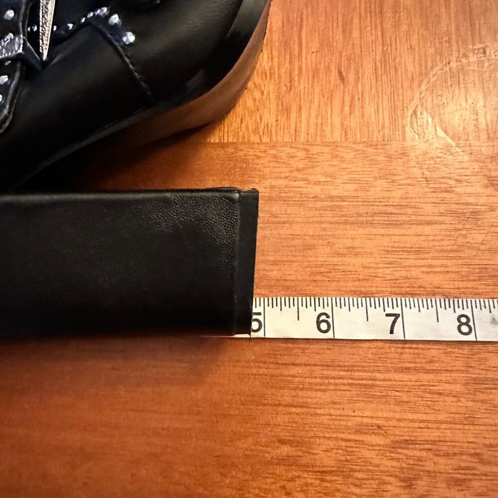 Steve Madden Black Studded Ankle Boots - Picture 3 of 10